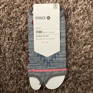 3 Pack Stance Studio, open toe/heel socks. NWT